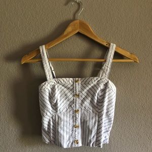 Pin- Stripped Summer Top